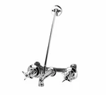 T&s Brass B-0697 Service Sink Faucet, Concealed Mixing Valve, Wall Brace, 3/4". Fixed Price $179.95.