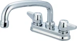 Central Brass 0094-A1 Canopy HANDLES-8" Tube Swivel SPOUT-2 Or 3-HOLE 4". Fixed Price $92.96.