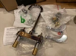 Chicago Faucet 895-317E35ABCP Manual, 4" Mount, 2 Hole Gooseneck Bar. Fixed Price $149.00.