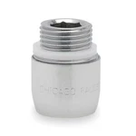 Chicago Faucet Soft-flo(r) Assembly With Adapter E3-2JKABCP. Fixed Price $52.91.