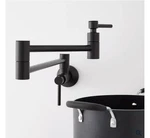 Signature Hardware Wall Mount Pot Filler Faucet SH349721MB. Fixed Price $350.00.