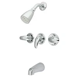 Kingston Brass KB6231LL Legacy Tub And Shower Faucet Polished CHROME,5-IN Spout. Fixed Price $77.70.