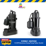 Everbilt HDSP50W 1/2 Hp Aluminum Sump Pump Tethered Switch. Fixed Price $82.97.