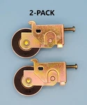 *2-PACK* Sliding Door Roller 1-1/2" Precision Ball-bearing Primeline D1685. Fixed Price $19.25.