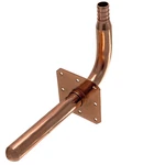 25 Pack Xfitting Pex-b Stub Out Elbow W/ Ear, 3-1/2" 6", Copper,. Fixed Price $104.99.
