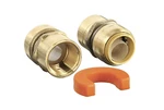 Cash Acme 3/4" Slip X Fpt Water Heater Kit Lead-free Brass Fitting Set. Fixed Price $38.98.