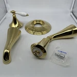 Kohler T313-4M-AF Finial Pressure-balancing Shower Faucet Trim Parts, Gold. Fixed Price $595.00.