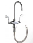 Chicago 50 Series Deckmounted Manual Single Hole Faucet Polished Chrome G3D. Fixed Price $283.49.