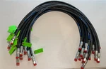 New 3/8" 52" Hydraulic Hose Gates Megasys 3000 3250PSI 4M3K W/jic 06 Fittings. Fixed Price $29.99.