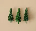 American Flyer Scenic Panel Part Aboard Lot Of Three 3" Pine Trees Nos. Fixed Price $6.99.
