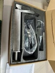Beelee Two-handle Widespread Oil Rubbed Brushed Bathroom Sink Faucet BL3006B-3. Fixed Price $60.00.