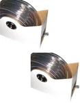 (2) Rolls Abbott T10004005 1/4" Id X 3/8"OD 100' Clear Vinyl Pvc Tubing. Fixed Price $84.90.