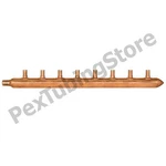 Port 1/2" Pex Plumbing Manifold (copper) By Sioux Chief 672X0890 Closed. Fixed Price $39.58.
