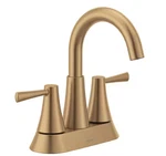 Moen 84022BZG Ronan In. Centerset 2-HANDLE Bathroom Faucet- Bronzed Gold. Fixed Price $74.99.
