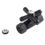 Kingston Brass 5/8" Od Comp X 1/2" Straight Shut-off Valve. Fixed Price $35.39.