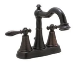 Huntington Brass W4461203-1 1/2" Antique Bronze Bathroom Sink Faucet 2-HANDLE. Fixed Price $200.50.