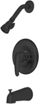 Kingston Brass KBF650 Chatham Single Lever Handle Tub-shower Faucet Matte Black. Fixed Price $89.90.