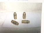 Brass Adapters, 1/4" Male Flare X 1/8" Pipe Thread, Set Of 4.. Fixed Price $8.95.