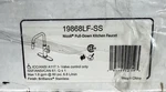 Delta Nicoli 19868LF-SS Single Handle Pull-down Kitchen Faucet Stainless. Fixed Price $159.95.