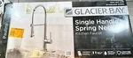 Glacier Bay Paulina Single-handle Spring Neck Sprayer Kitchen Faucet Stainless. Fixed Price $51.96.