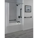 Delta Grab Bar 42 In Matte Black -MODEL#41924-BL (new Box & Ada Certified). Fixed Price $79.99.