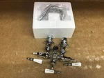 Barclay Leg Tub Diverter 4000-PL-CP Polished Chrome Porcelain Handles. Fixed Price $201.45.