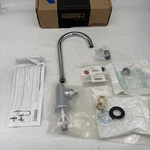 Chicago Gooseneck Kitchen Faucet, Manual, Single Hole Only Mount, 1. Fixed Price $99.99.