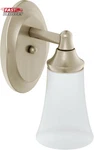 Moen YB2861BN Eva 1-LIGHT Dual-mount Bathroom Vanity Fixture With Frosted. Fixed Price $167.57.