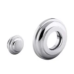 Kohler 1-HANDLE Wall-mount Shower Arm Trim Kit Traditional In Polished Chrome. Fixed Price $16.15.
