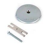 Watco 18003-CP 1-HOLE Waste & Overflow Face Plate W/ Adapter Bar, Chrome. Fixed Price $13.19.