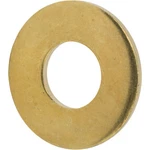 #10 Solid Brass Flat Washers Commercial Standard Grade 360 Qty 100. Fixed Price $12.93.