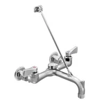 Moen 8230 Commercial 2-HANDLE Wall Mount Service Faucet Chrome. Fixed Price $109.99.