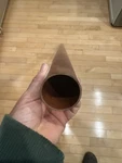Phenolic X Natural Machining Tube 1.75" Od 1.6" Id .0715" Wall 48" (4 Ft.). Fixed Price $50.00.