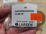 Larsen A4 ADAPTER/BSA/BA/SO239 To Nmo Mt New!!. Fixed Price $8.95.
