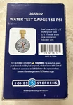 Jones Stephens 160 Psi Water Test Gauge With Indicator Arm. Fixed Price $14.99.