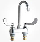 Chicago Faucets 895-317E35XKABCP Gooseneck,chrome Plate, Bar Faucet, 1.5 Gpm. Fixed Price $319.99.