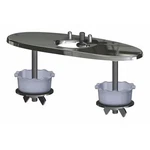 Chicago Faucet EQ-A12-KJKCP 4" Cover Plate, Zinc. Fixed Price $56.70.