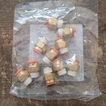 10 Smc KQ2H11-35AS Brass Tubing Fitting Male 3/8" 1/4" Npt Threaded 4E1-6RW. Fixed Price $20.00.