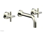 Phylrich DWL134/015 Wall-mount Cross Handle Lav Faucet Trim Set Satin Nickel. Fixed Price $183.49.
