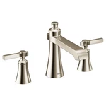 Moen TS926NL Flara Roman Tub Faucet Two Handle High Arc Polished Nickel. Fixed Price $279.99.