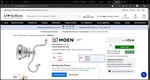 Moen YB8803CH - Double Robe Hook Chrome. Fixed Price $29.99.