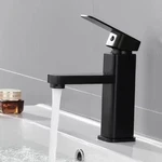 Single Handle Hot Cold Water Mixer Tap Sink Bathroom Lavatory Faucet Black. Fixed Price $20.27.