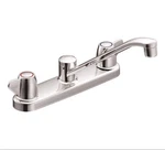Cleveland CA40611 Cornerstone Chrome Two-handle Kitchen Faucet. Fixed Price $87.99.