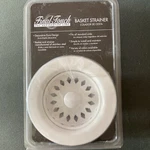 Jones Stephens B02001 Polar White Basket Strainer Assembly. Fixed Price $9.99.