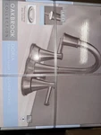 Oakbrook 67513W-6104 1.2GPM Doria Brushed Nickel 2-HANDLE Led Pop-up Faucet 4IN.. Fixed Price $67.67.
