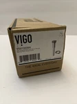 Vigo Bathroom Faucet Vessel Vanity Sink Pop Up Drain-brushed Nickel VG07000BN. Fixed Price $18.00.