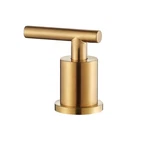 Vinnova Lodosa Widespread Brushed Gold Bathroom Basin Sink Faucet. Fixed Price $155.45.