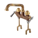 Central Brass 0468 Two Handle Laundry Faucet With Extended Straddle Legs. Fixed Price $76.64.