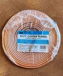 Rolls!! Dial (dual) 4352 Copper Tubing, 1/4" X 25' Nip. Fixed Price $30.00.