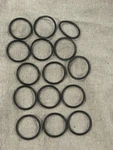 Lot Of 17 Pieces Sloan H-553 Tailpiece O-ring, Flush Valves Comes As Shown. Fixed Price $15.00.